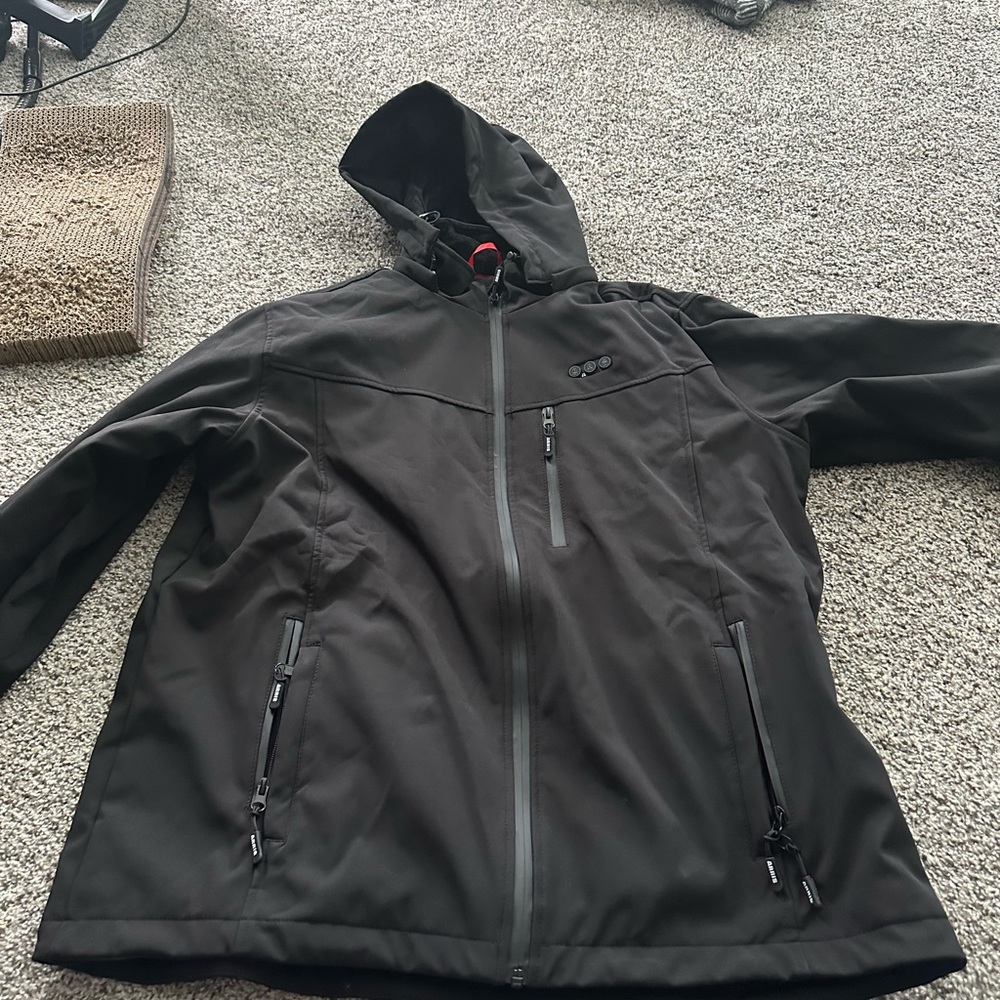 Heated jacket.